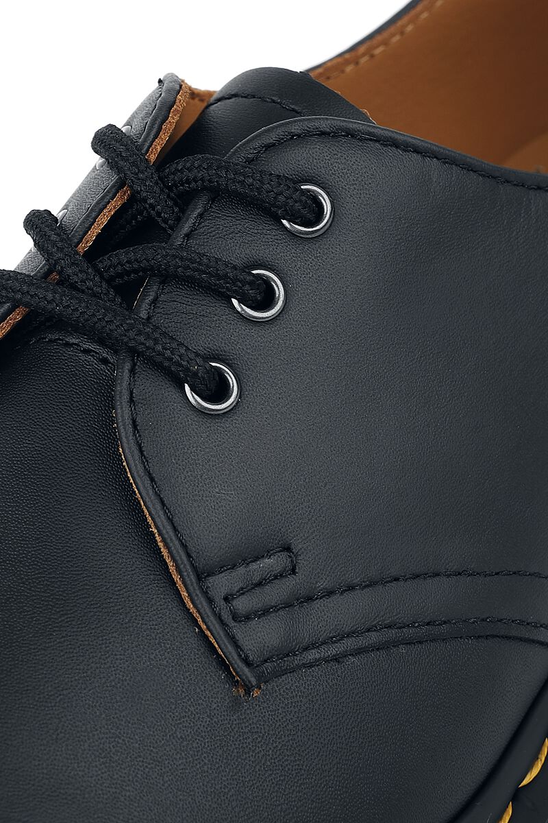 1461 Black Nappa | Dr. Martens Chaussures à lacets