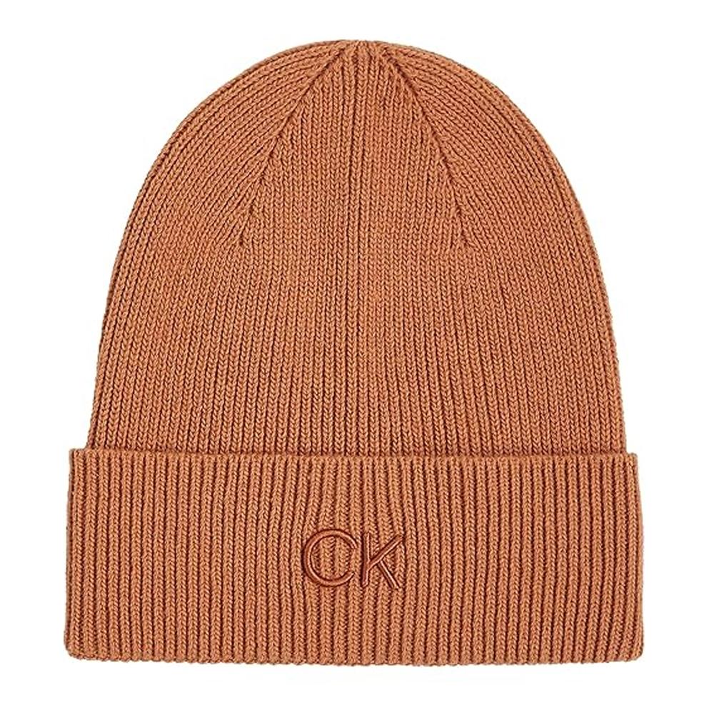 Calvin Klein Jeans Bonnet Camel Femme Calvin Klein Jeans Fine