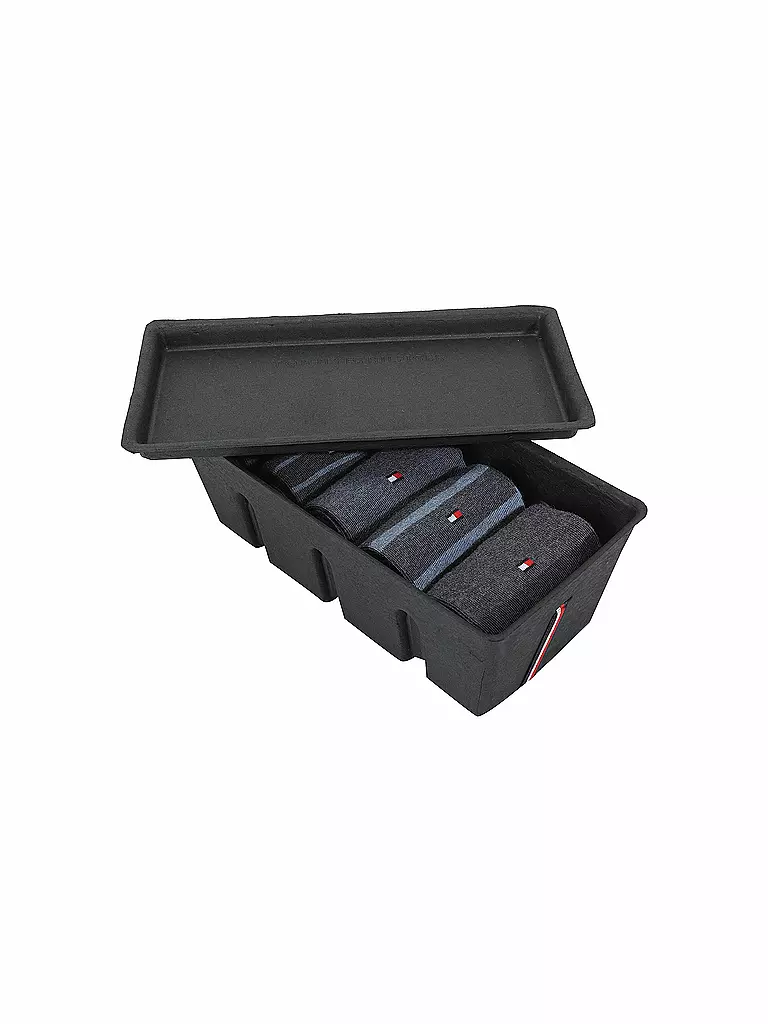 TOMMY HILFIGER Socken Geschenkbox 5er Pkg jeans blau