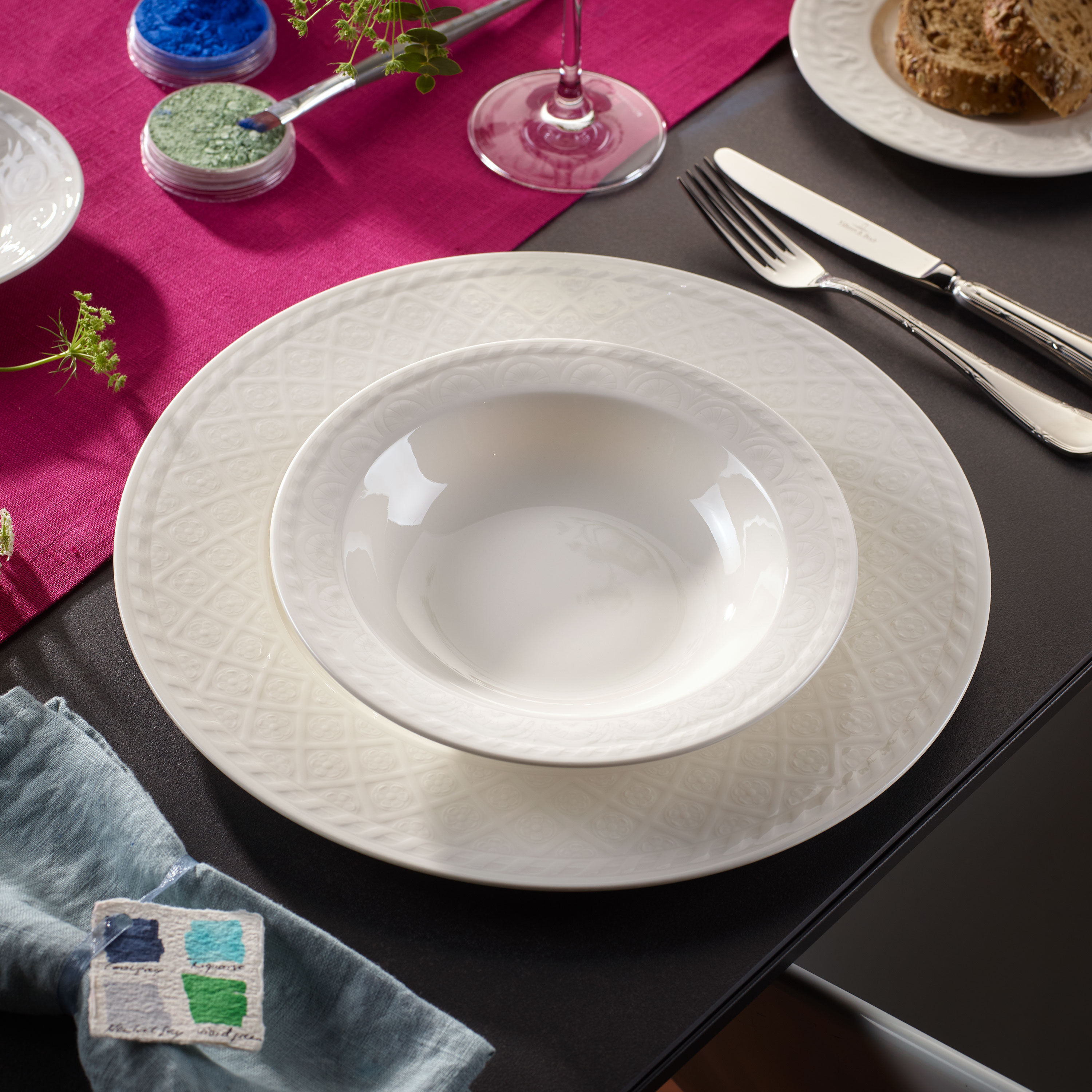 Cellini Dessert bowl White, 11.5 oz, Premium Porcelain