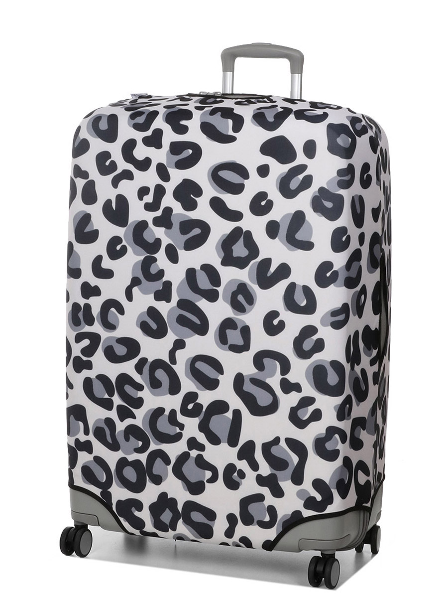 Housse de valise Periea Silver Leopard XL