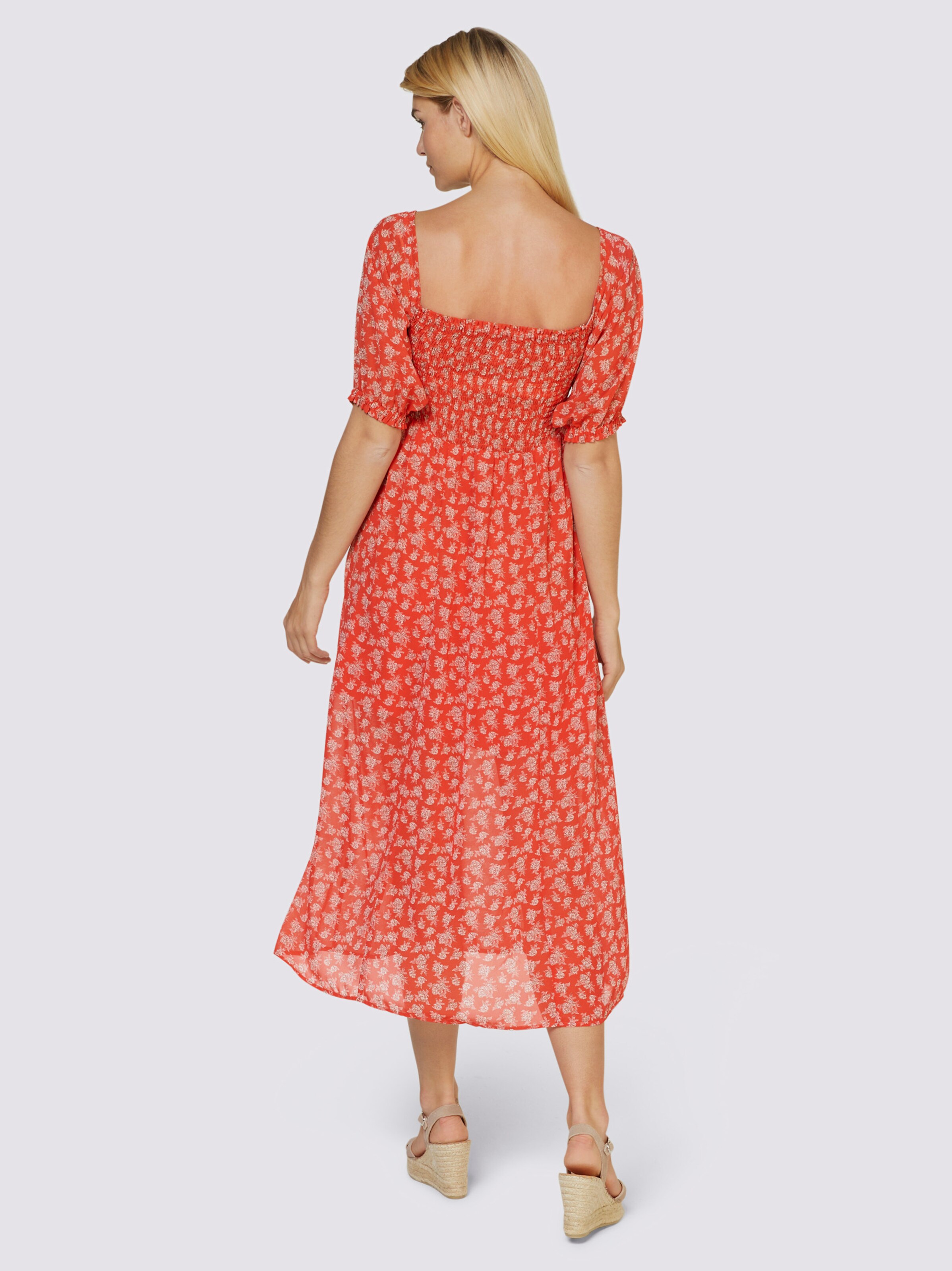 Druck-Kleid