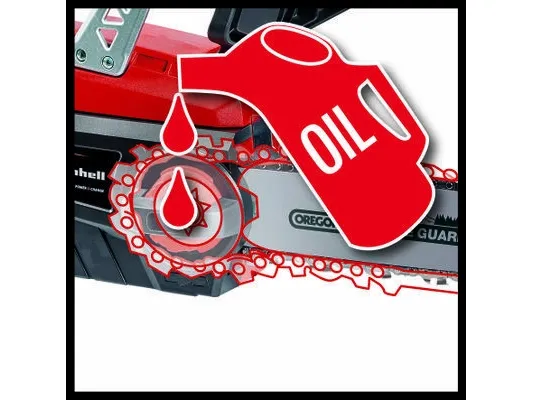 Einhell GE-LC 18/25-1 Li Kit, 25 cm, 23 cm, 4,5 m/s, Sort, Rød, Batteri, 3000 At