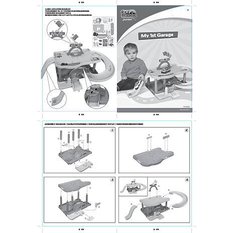 Car Mania Junior garagelegesæt