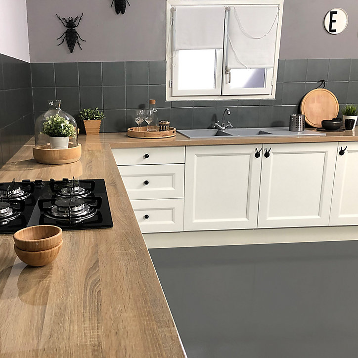Résine de rénovation sol bi composante époxy Résinence zinc 2L