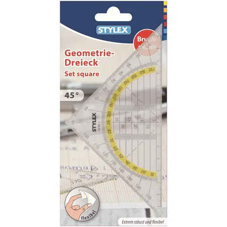 Stylex Geo-Dreieck biegsam 16 cm