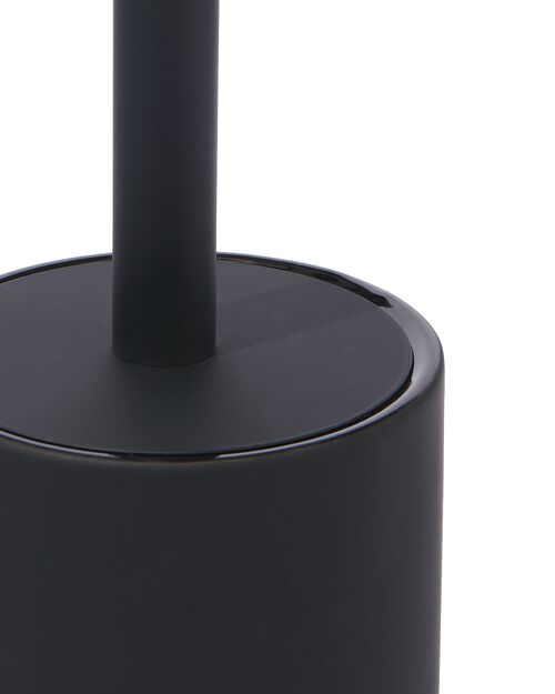 support pour brosse à WC mat noir Ø9.5x22
