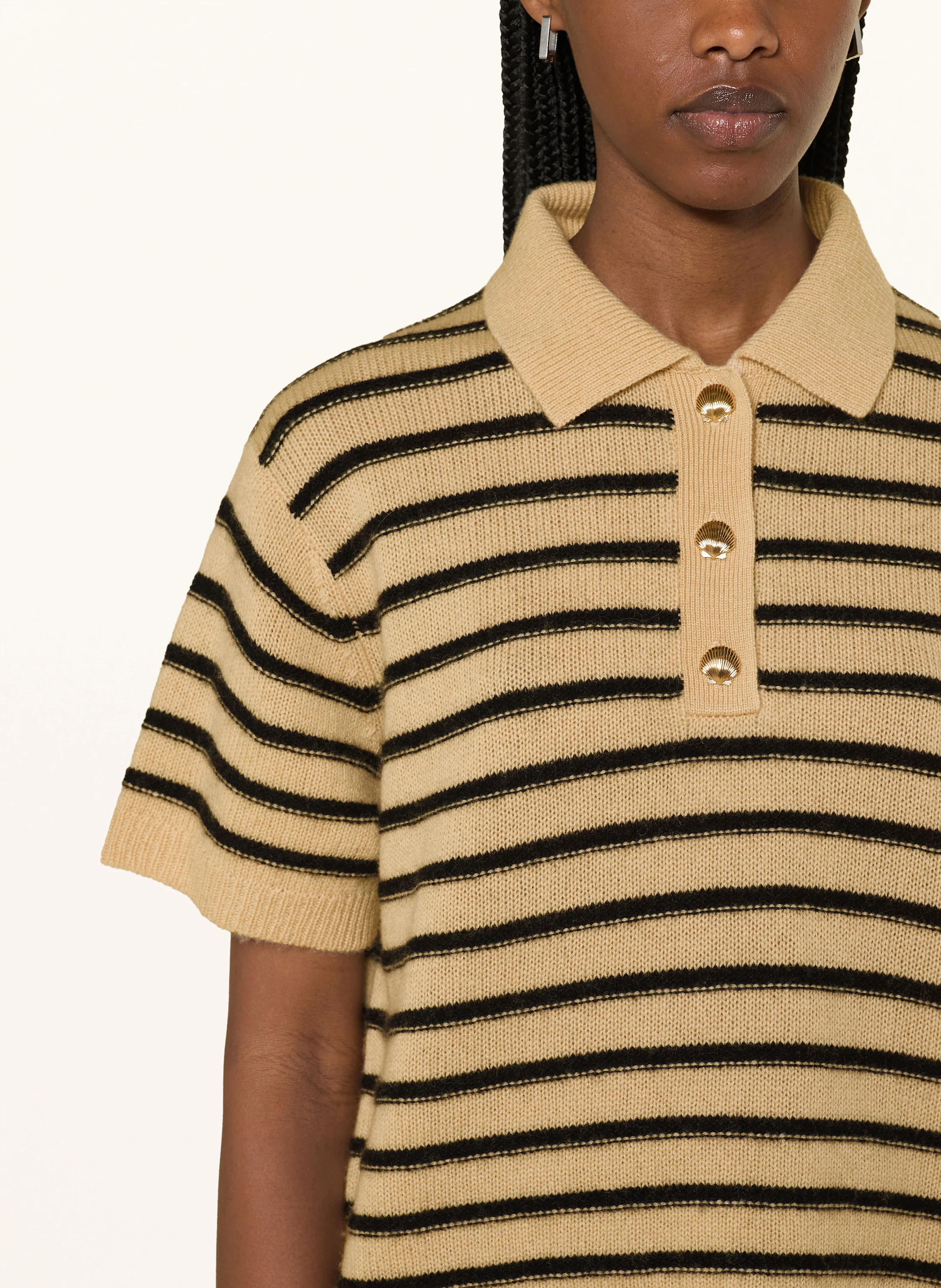 ALLUDE Strickshirt mit Cashmere