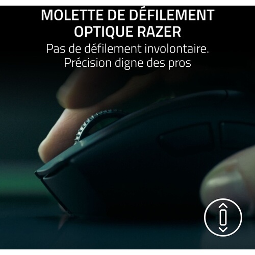 Souris Razer sans fil gaming DeathAdder V4 Pro Blanc