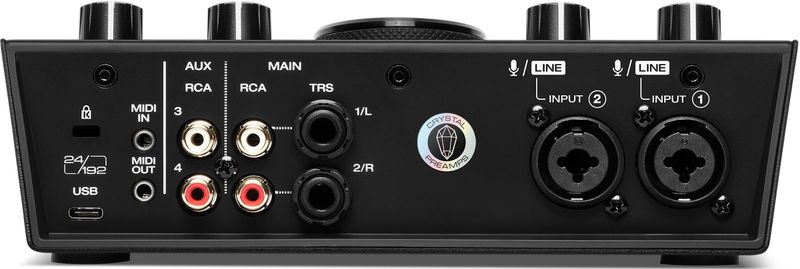 M-Audio - AIR 192|8 - USB Audio MIDI Interface - Zwart - Inclusief Opnamesoftware