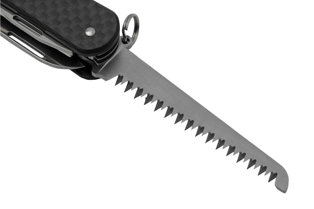Fox Vulpis 5-Tools FX-VP130-SF5CF, M390, Carbon Fiber, Zwitsers zakmes