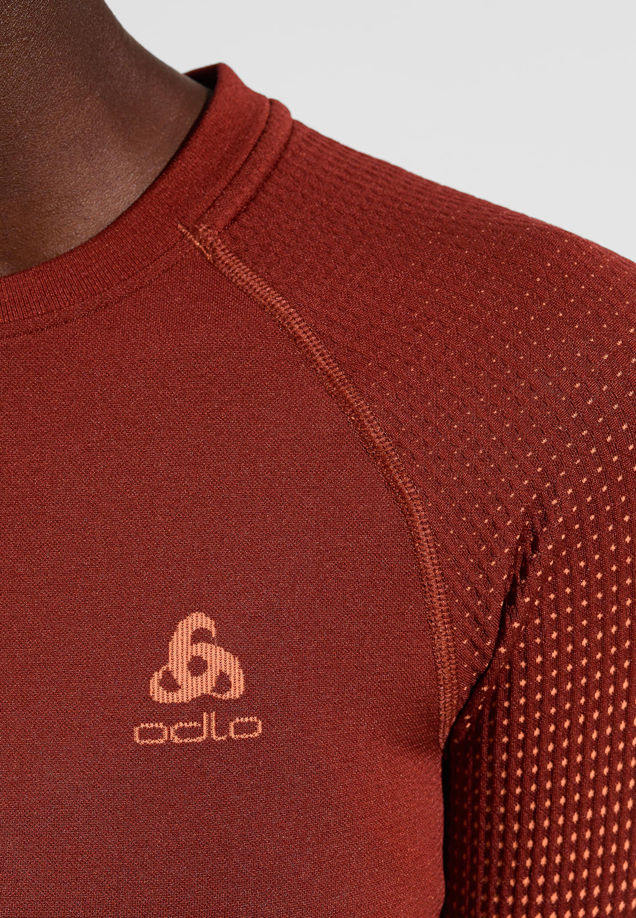 Performance Warm Base Layer Langarmshirt in spiced apple