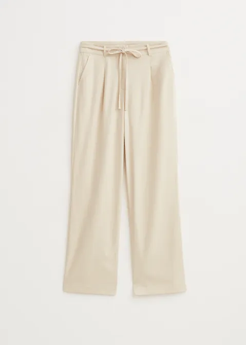 Linnen broek zand (ZND.L)