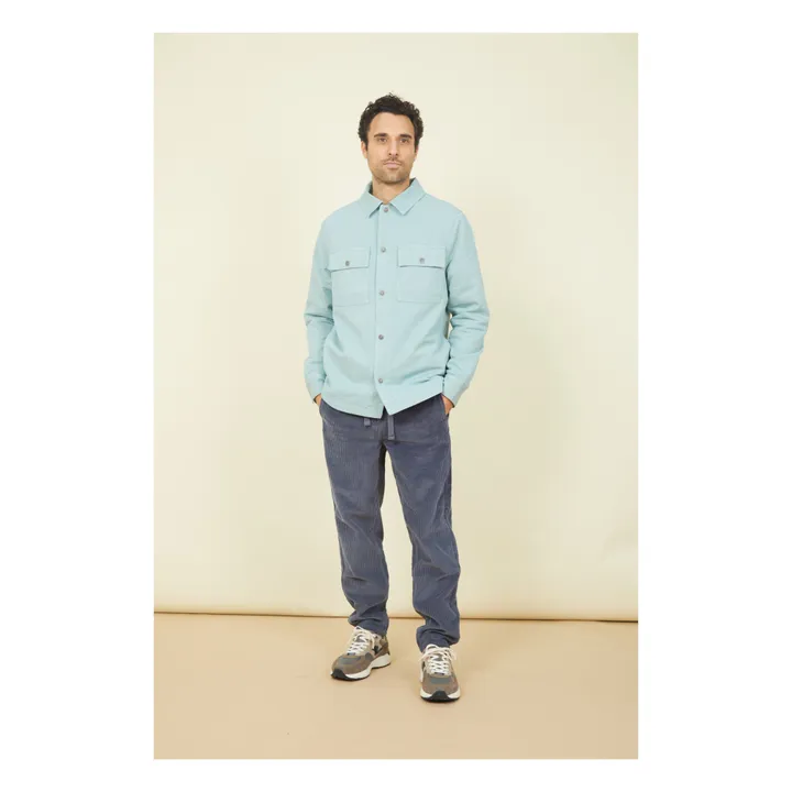 SMALLABLE BASICS Chemise en Denim Homme | Vert Menthe