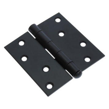 GAMMA Scharnier met losse pen 90x90 mm zwart 2 stuks