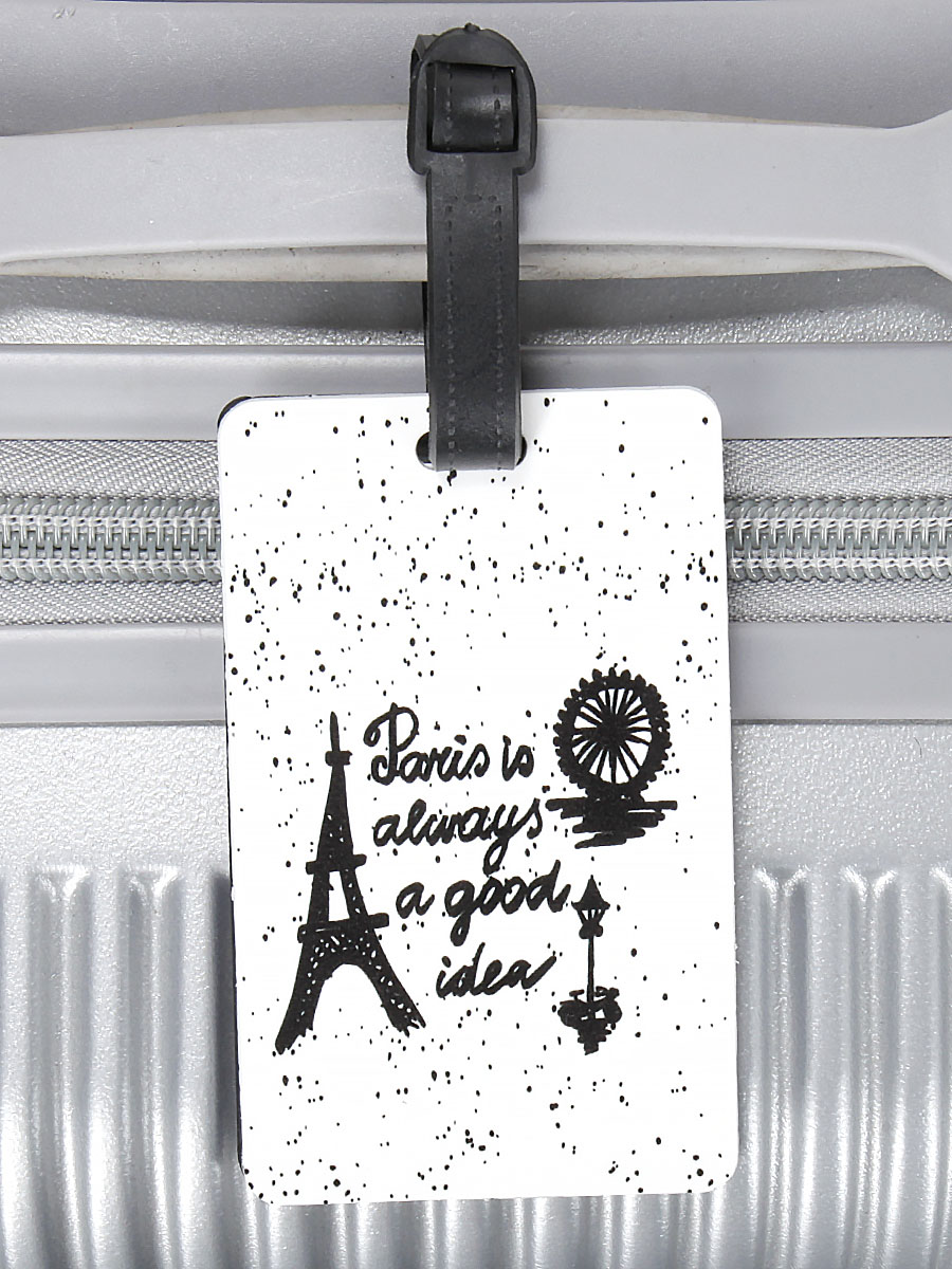 Set de 2 porte-adresses Snowball Paris