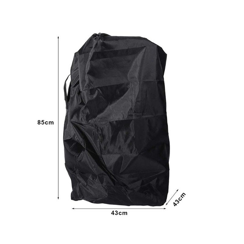 (85x43x43cm) Kinder Autositz Abdeckung Transport Reise Tasche - Schwarz
