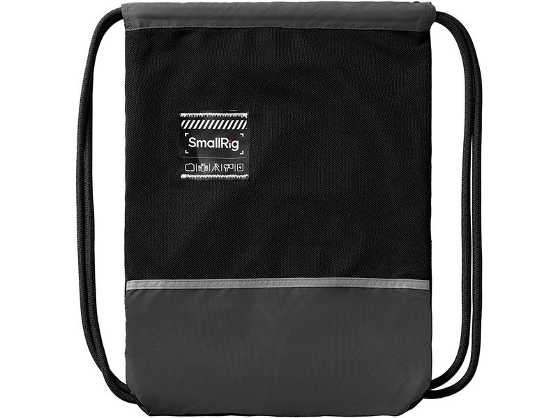 Smallrig Lightweight Drawstring Backpack Tagesrucksack für Fotografen, Videografen und kreative Mobilnutzer