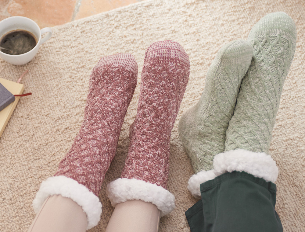 Chaussons chaussettes-Gourmandises