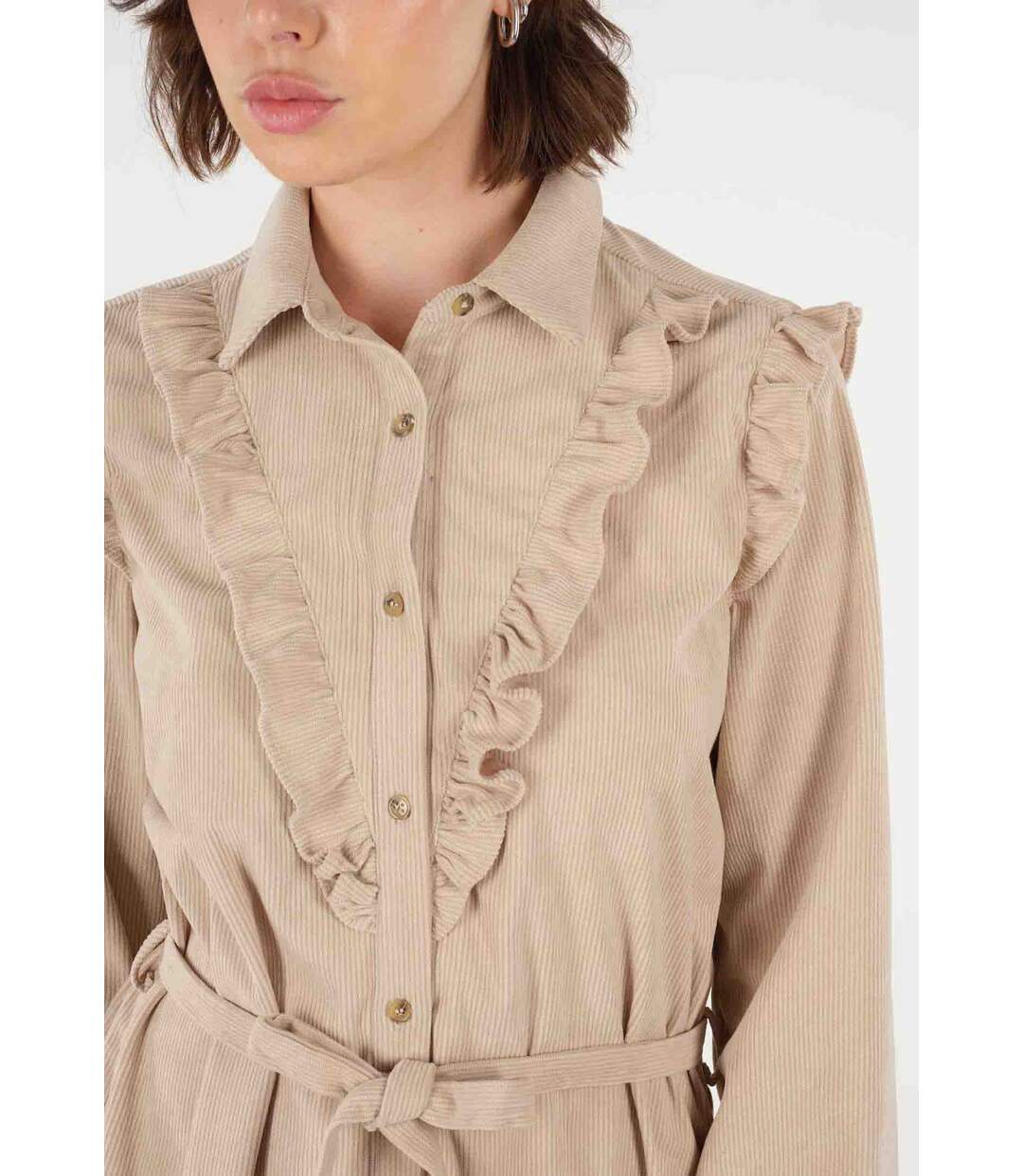 Robe en velours côtelé MICHALINA