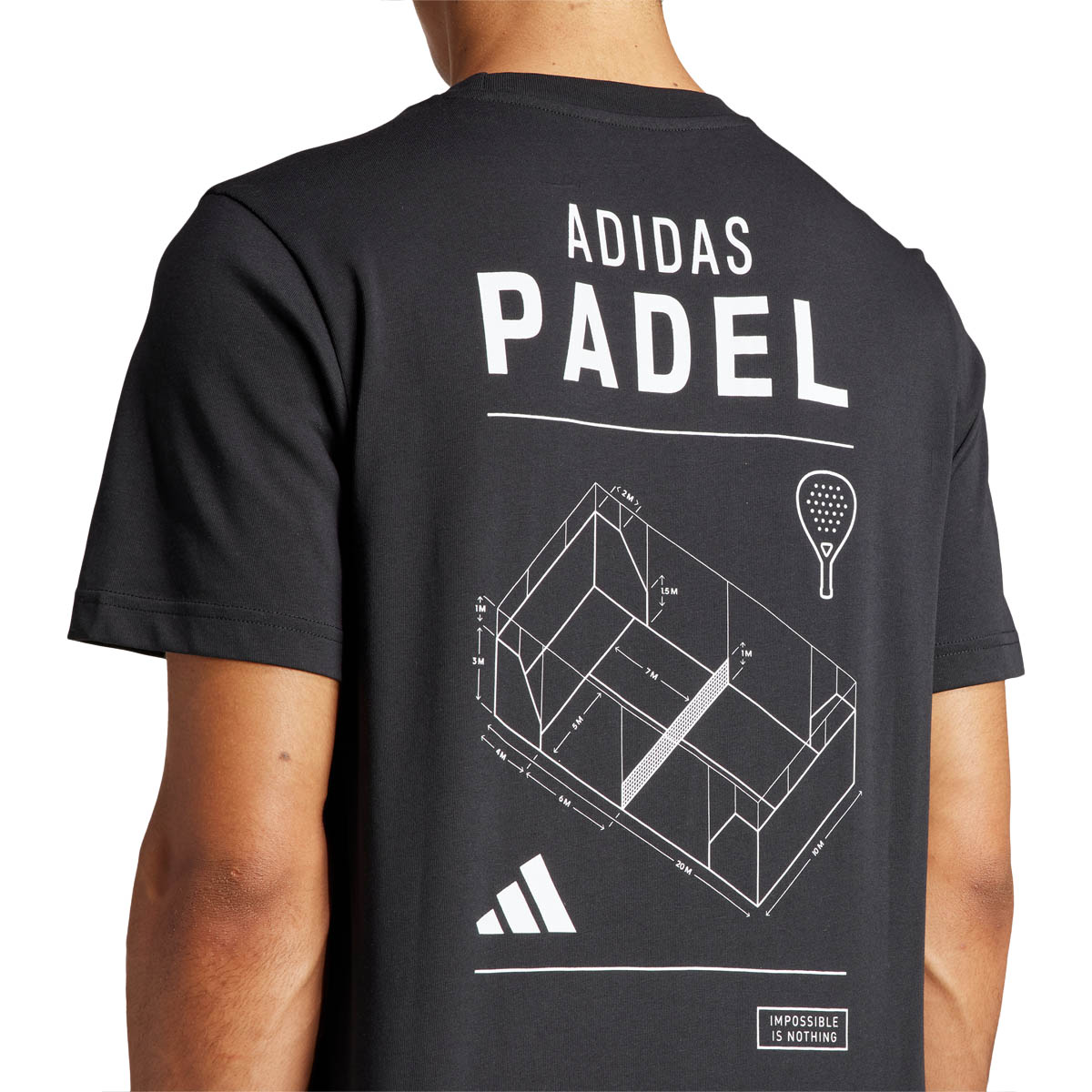 adidas Graphic Padel T-shirt Herre
