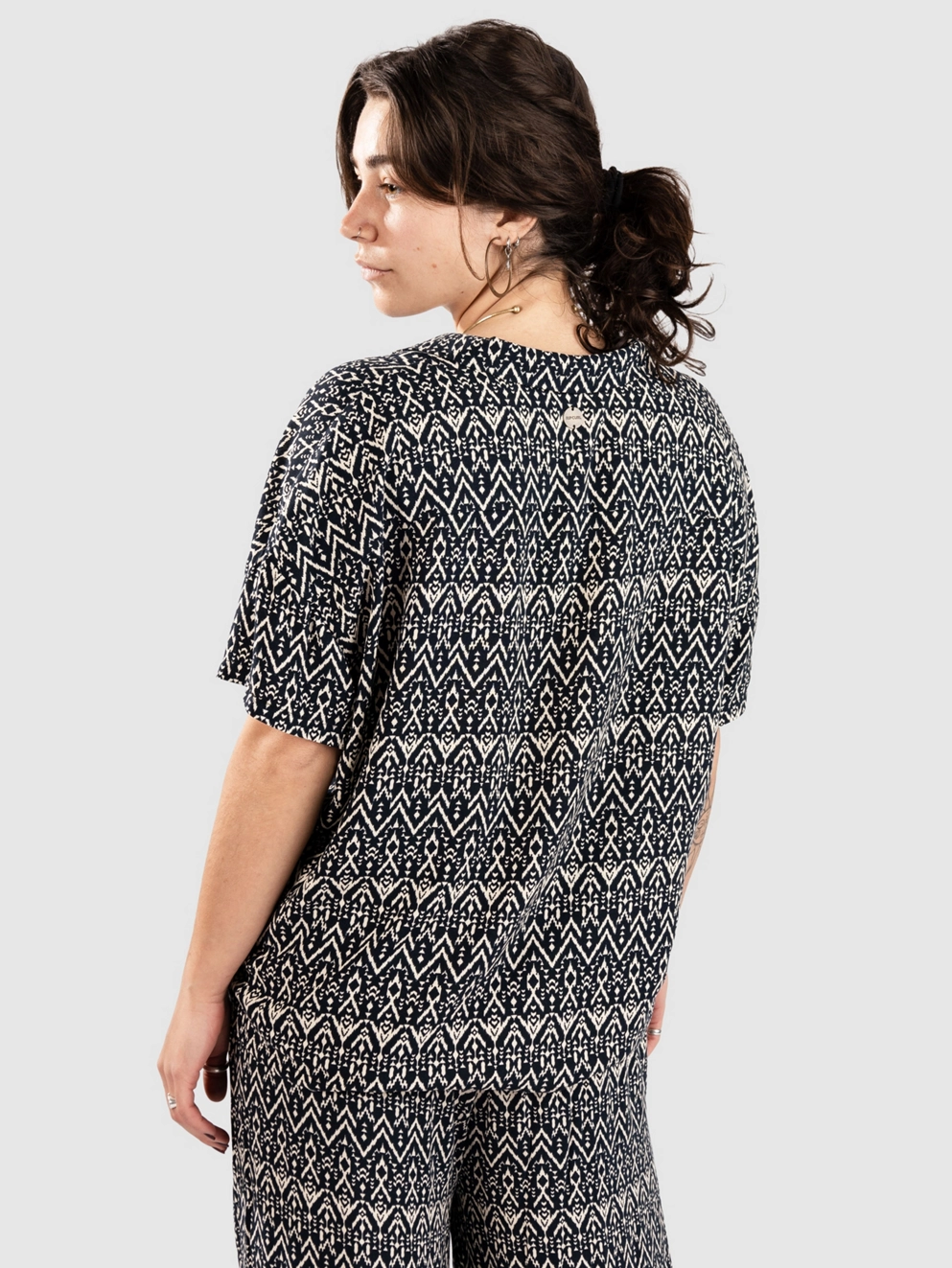 Rip Curl Ikat Geo Shirt navy