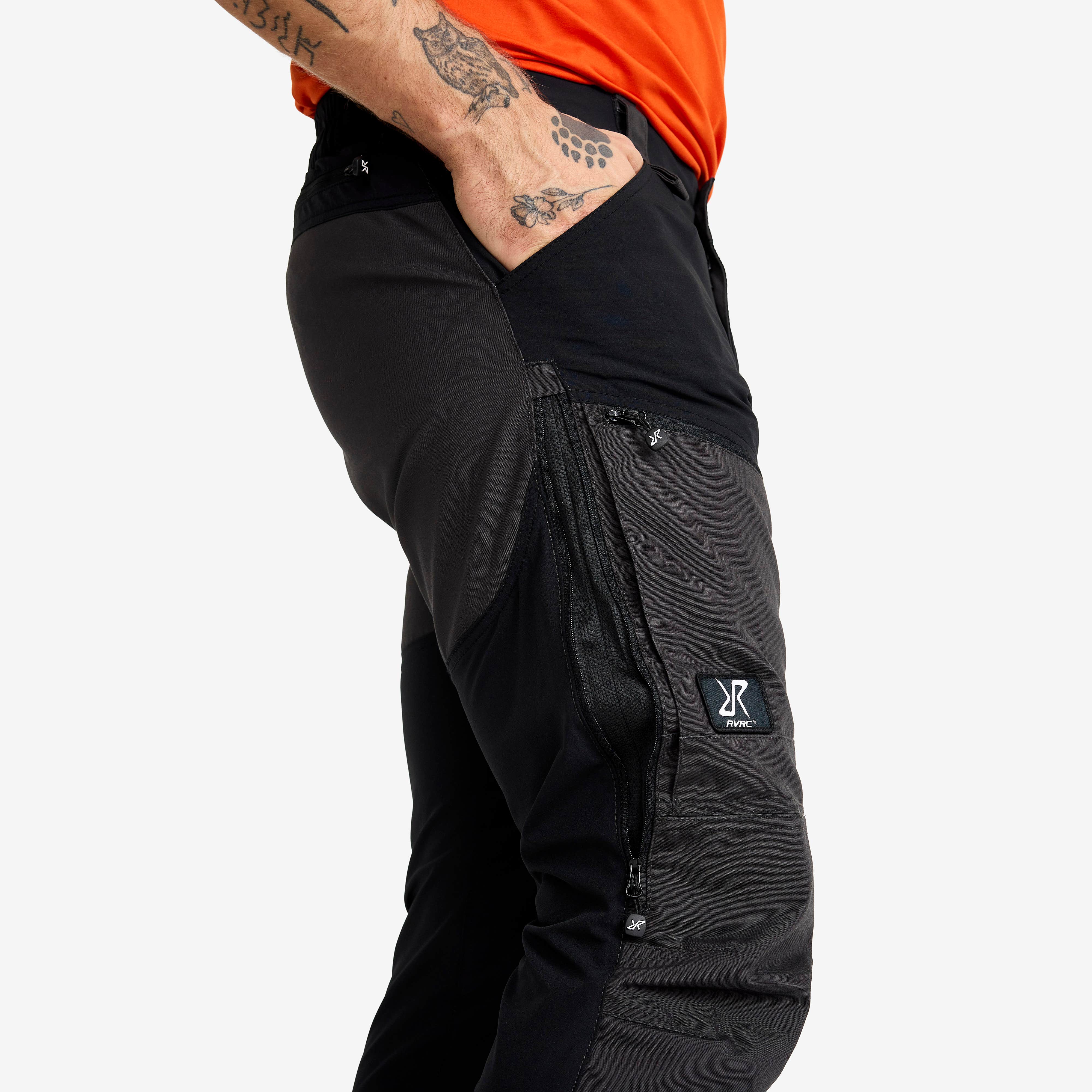 RVRC GP Pro Pants Herre Jetblack