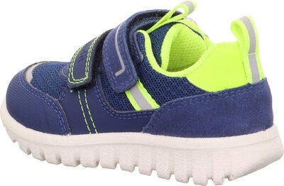 Superfit Sneakers, Blue/Yellow