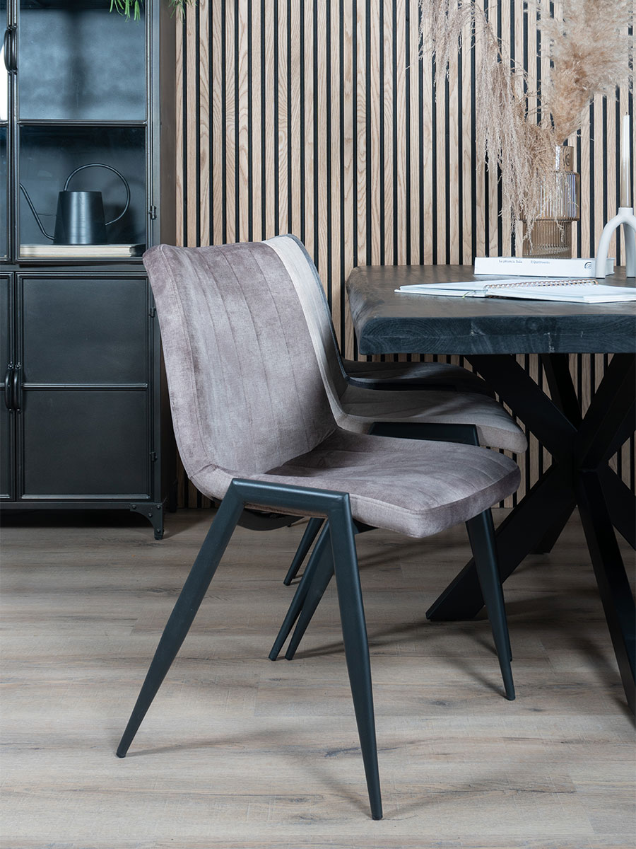 Eetkamerstoel Flyn Taupe