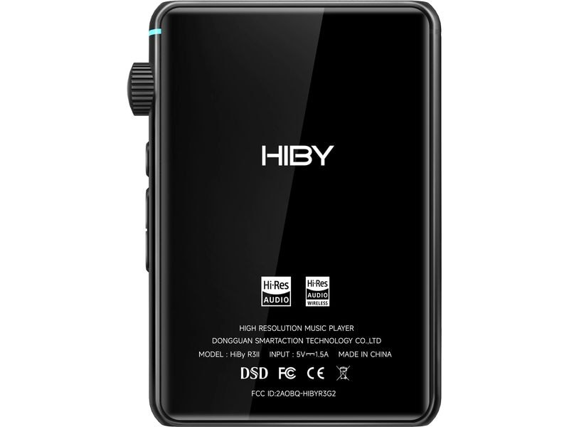 HiBy HiRes-Player R3 II 2025 Schwarz Hi-Res Musik-Player mit Bluetooth und WiFi