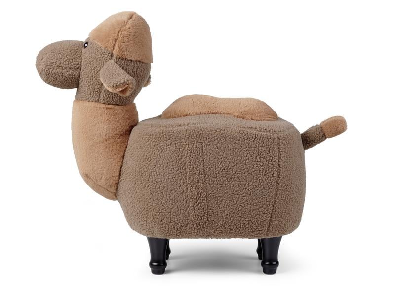 zoosy Kinderhocker Kamel Gustav Braun Taburett in Kamelform