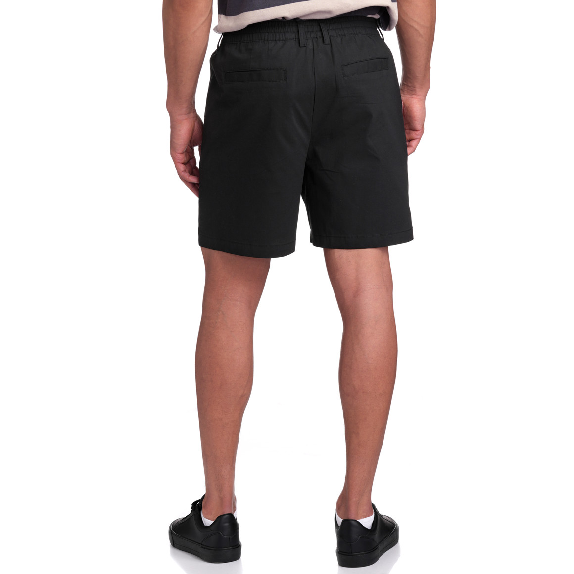 Jonas Nielsen Herren Shorts mit elastischem Bund schwarz