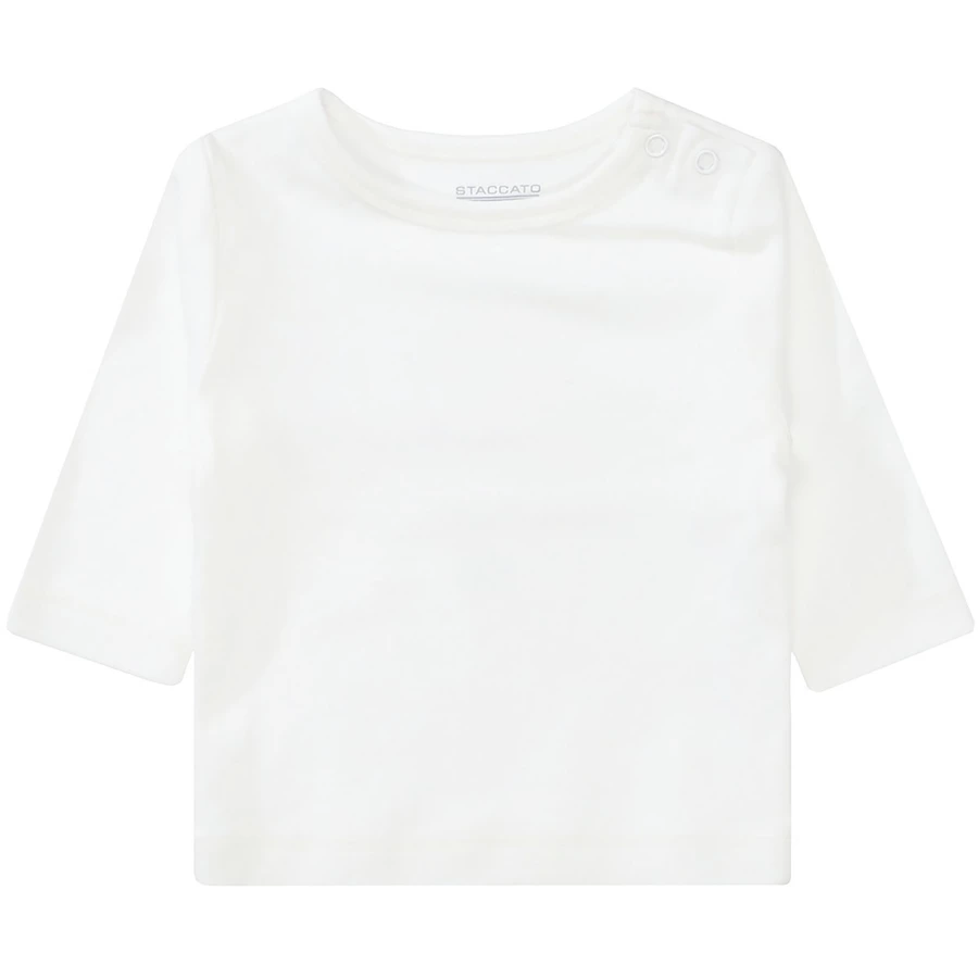 STACCATO Strampler+Shirt milk bottle gemustert