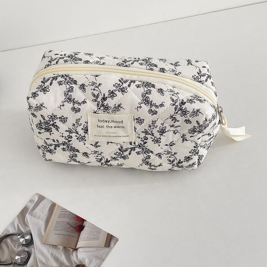 ZenlyHabit - Cartoon Paneel Stoffen Make-up Tas / Etui (Diverse Ontwerpen)