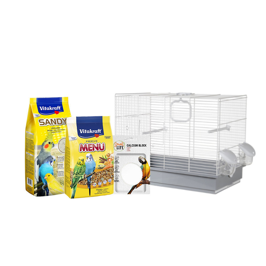 Kit inicial Small Life para periquitos e pássaros pequenos
