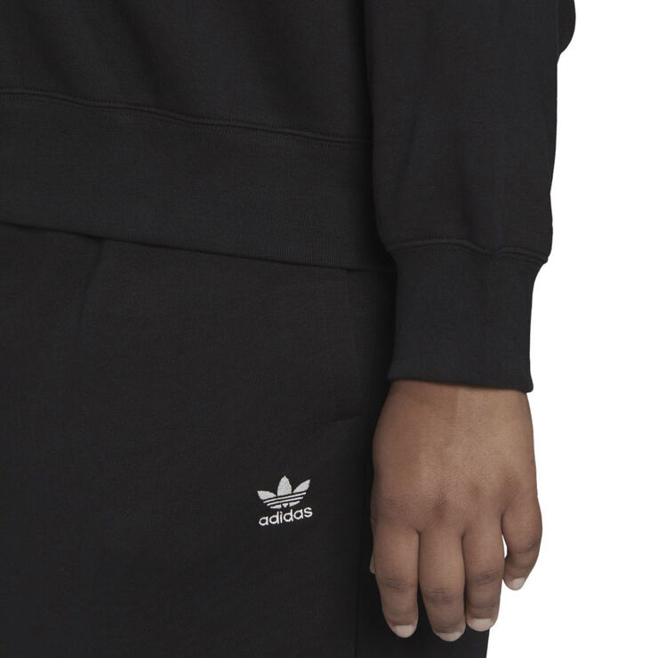 adidas essential crew sweatshirt (plus size) Black