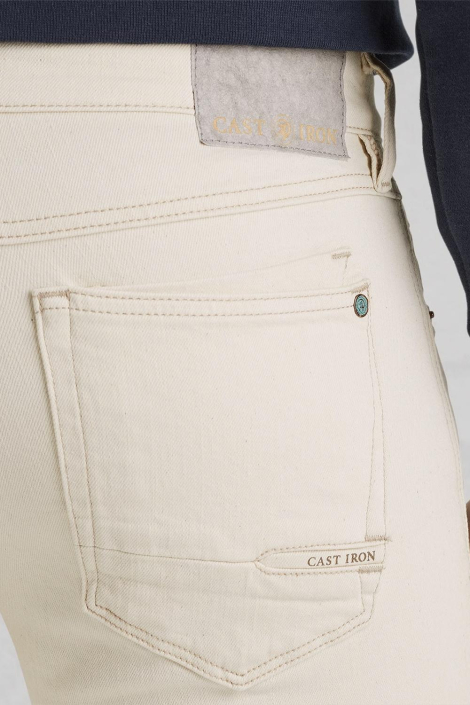 Cast Iron beige heren jeans
