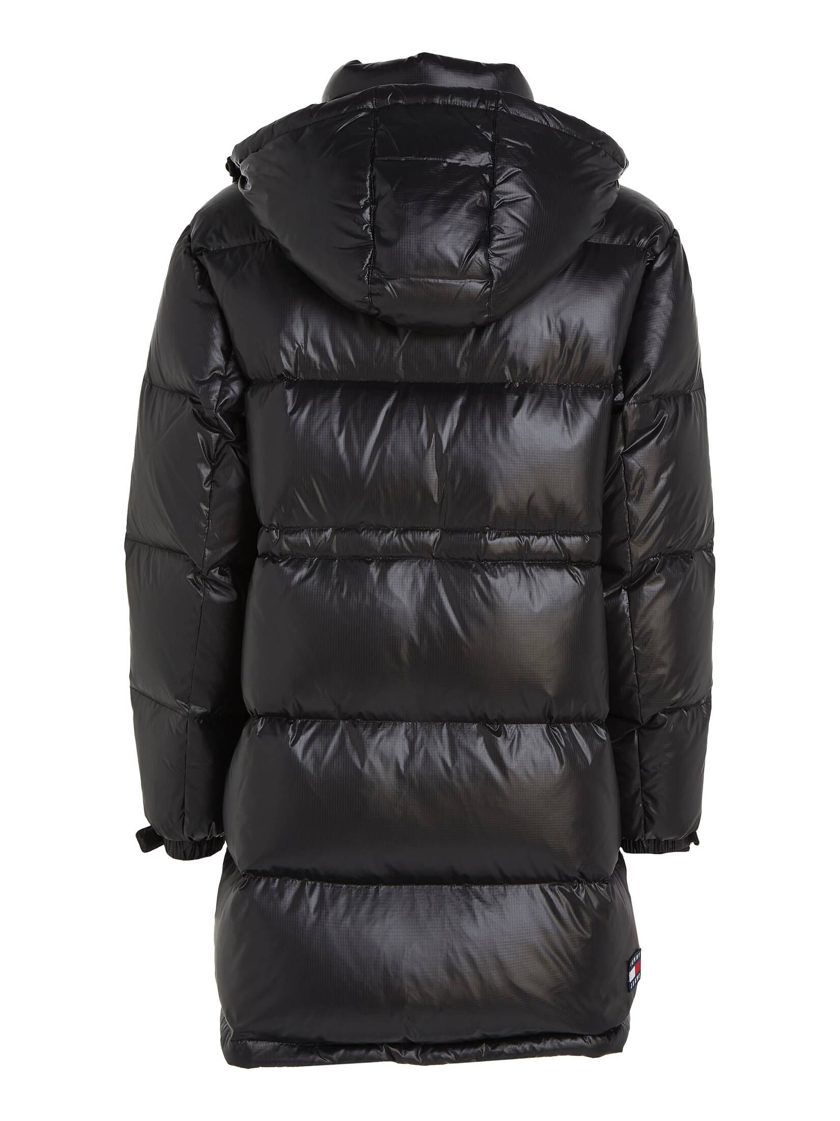 Tommy Jeans| Damen Daunenjacke mit Kapuze TJW MIDI ALASKA PUFFER
