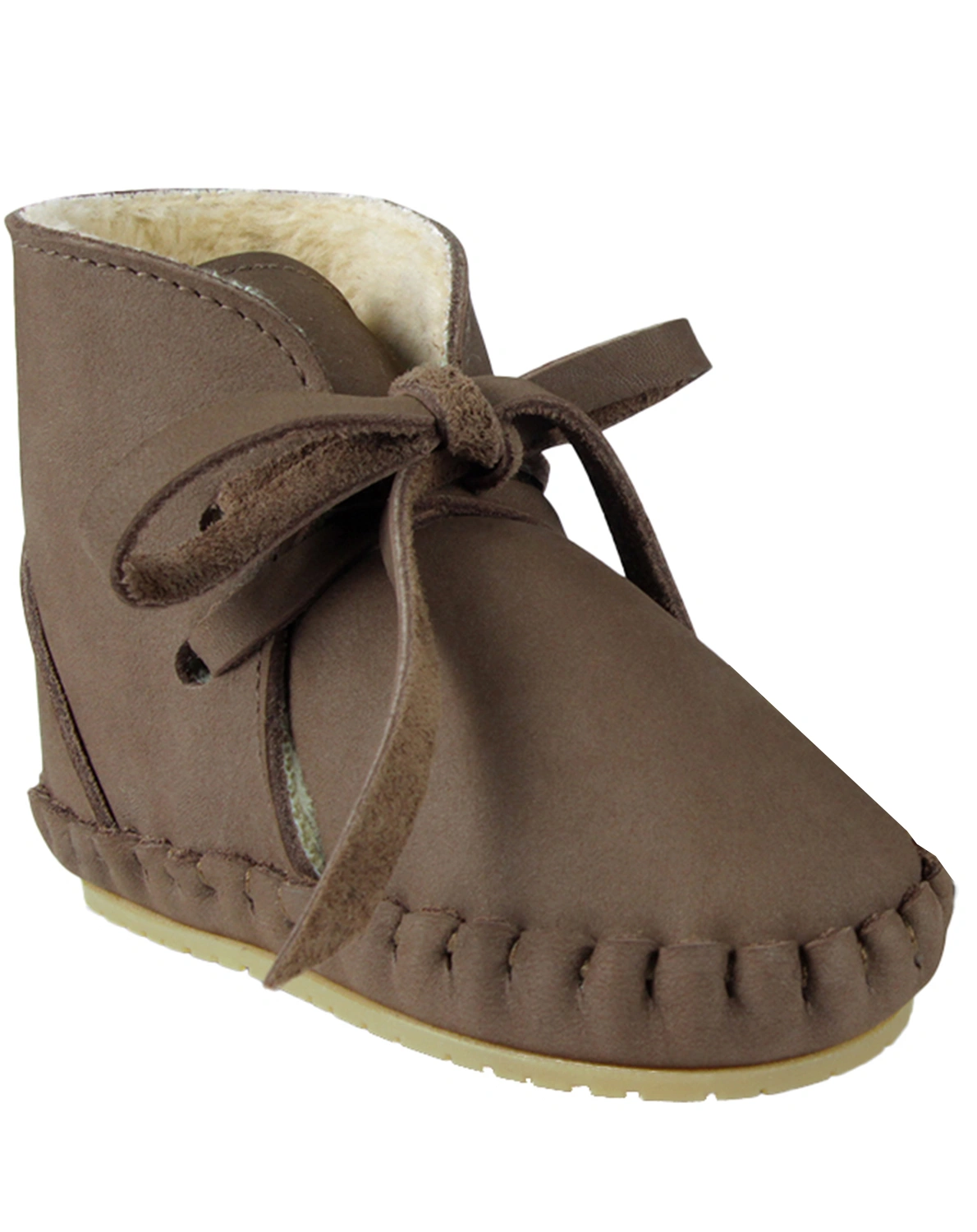 Lauflernschuhe PINA CLASSIC gefüttert in hazelnut