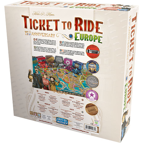 Ticket to Ride Europe 15th Anniversary