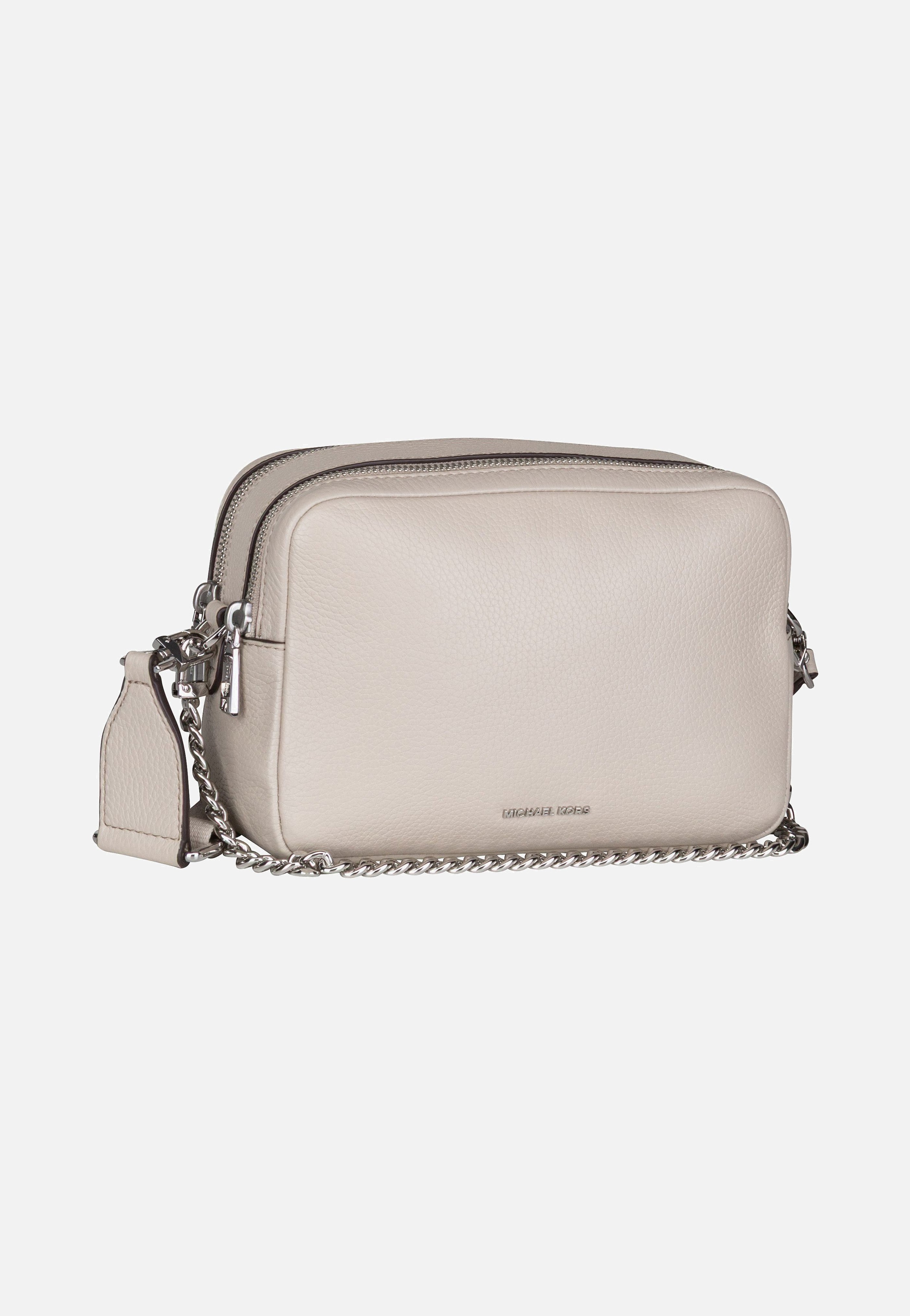 Bryant Medium Double Zip Chain Camera Pebble Light Sand - Crossbody Bag