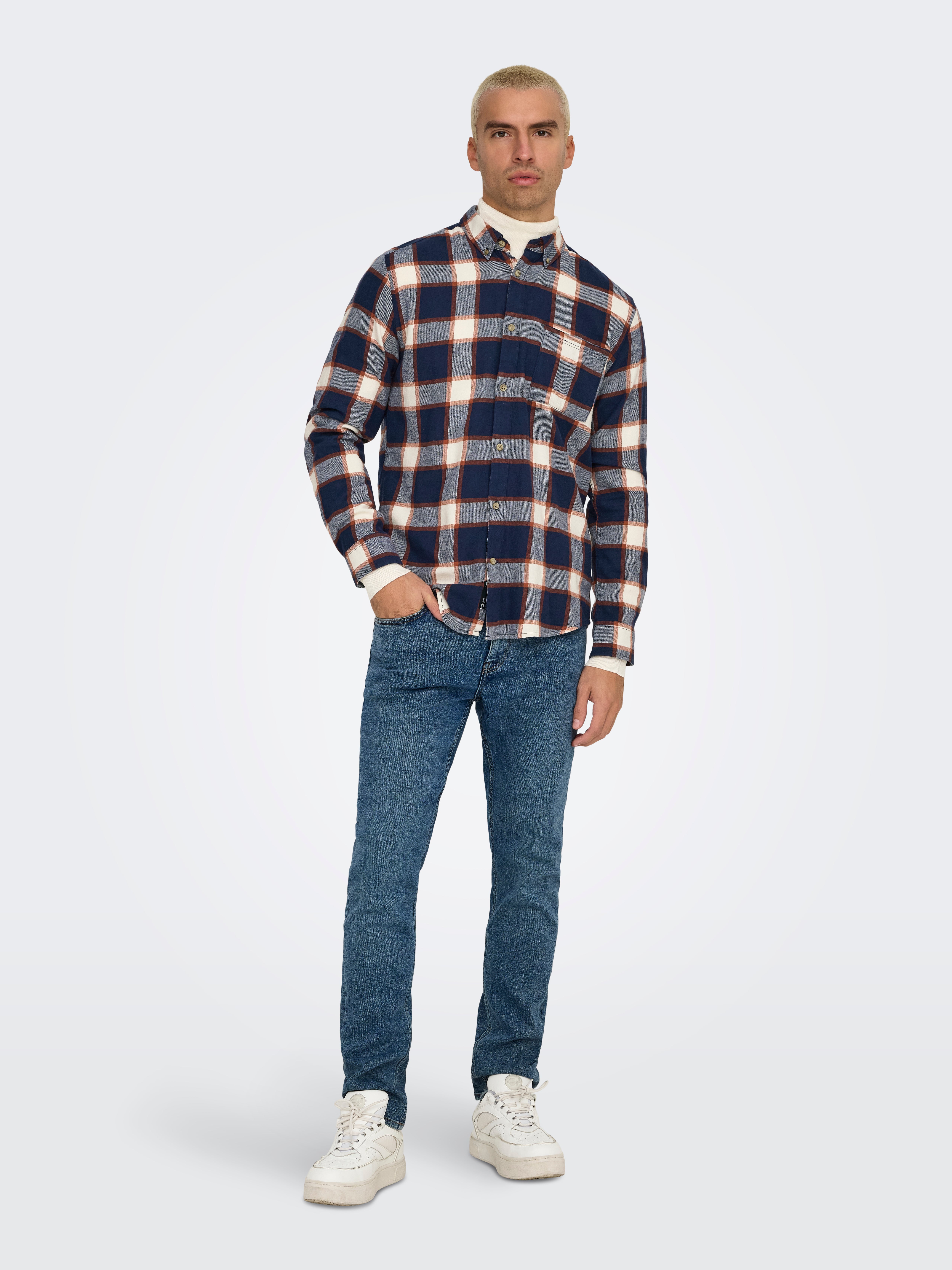 ONSRAL Hemd Navy Blazer