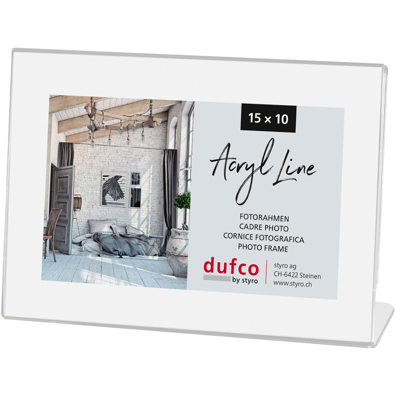 Dufco Bilderrahmen Acryl Line, quer, 15 x 10.5 cm