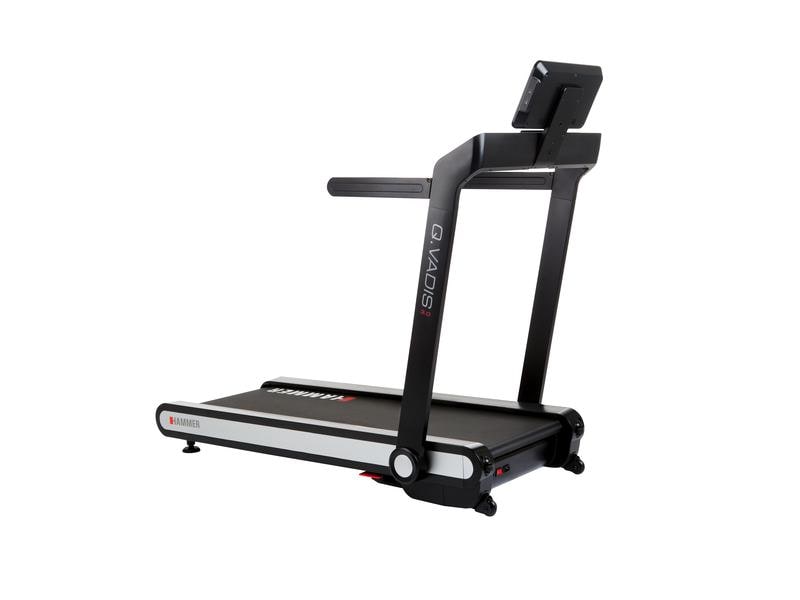 HAMMER Laufband Q. Vadis 3.0 Modernes Laufband mit Tablet-Halterung