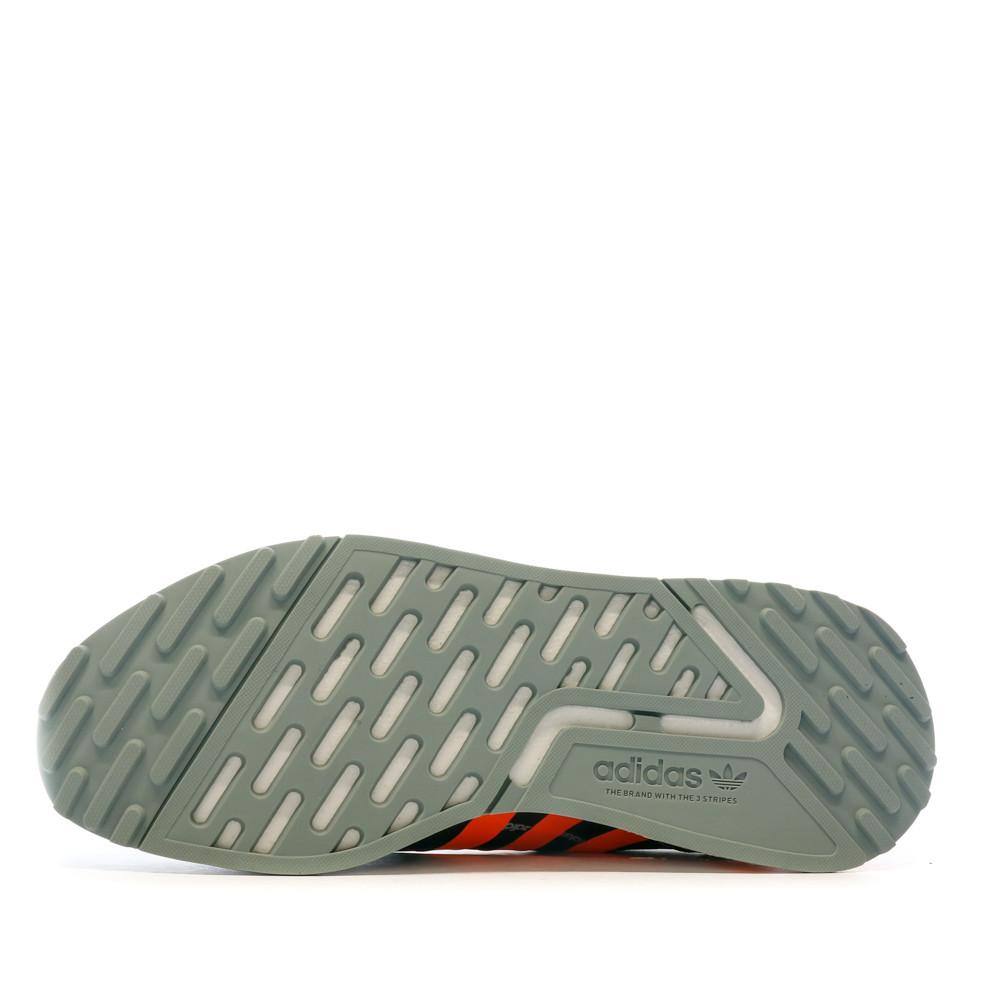 Adidas Baskets Noires/Oranges Homme Adidas Multix