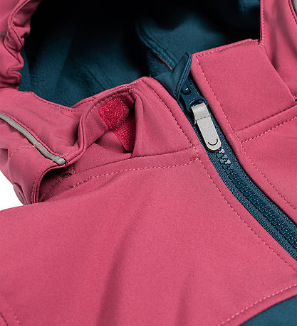 Viking Softshelljacke m. Fleece - Play - Plum/Navy