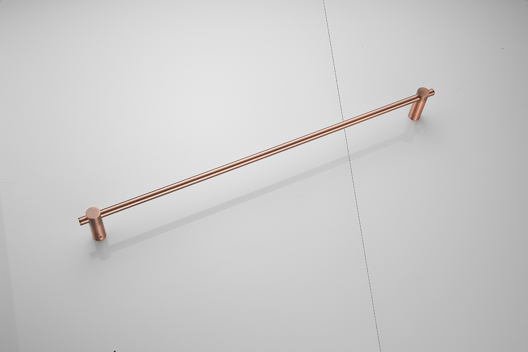Saniclear Academy handdoek houder 60cm geborsteld koper
