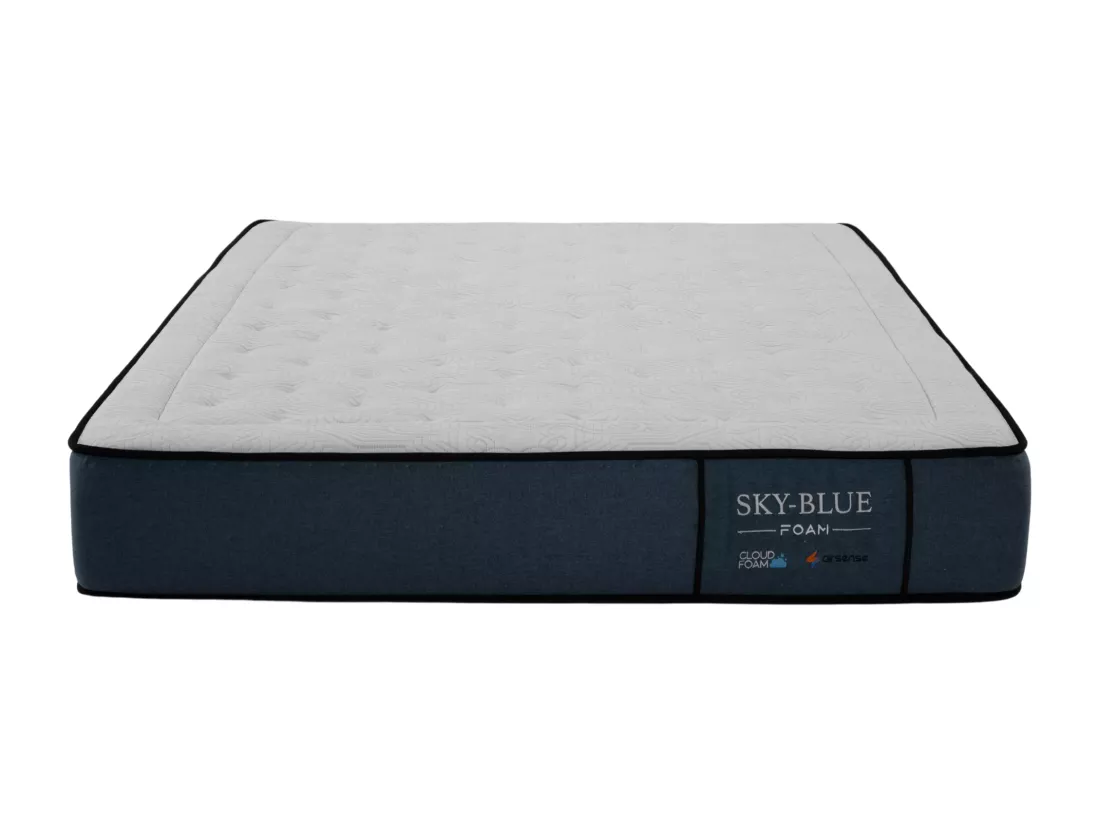 Matelas Sky Blue | 160x200 | mémoire 60kg/m3 | 28 cm