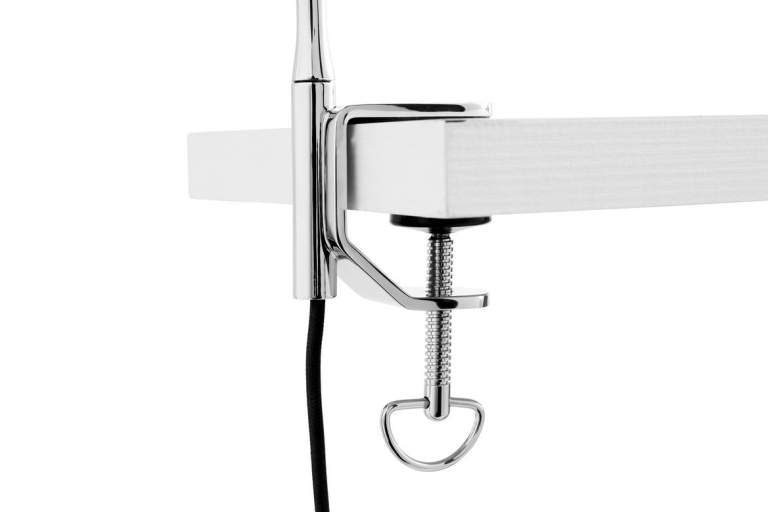 Hay Apex Desk klemlamp Oyster White