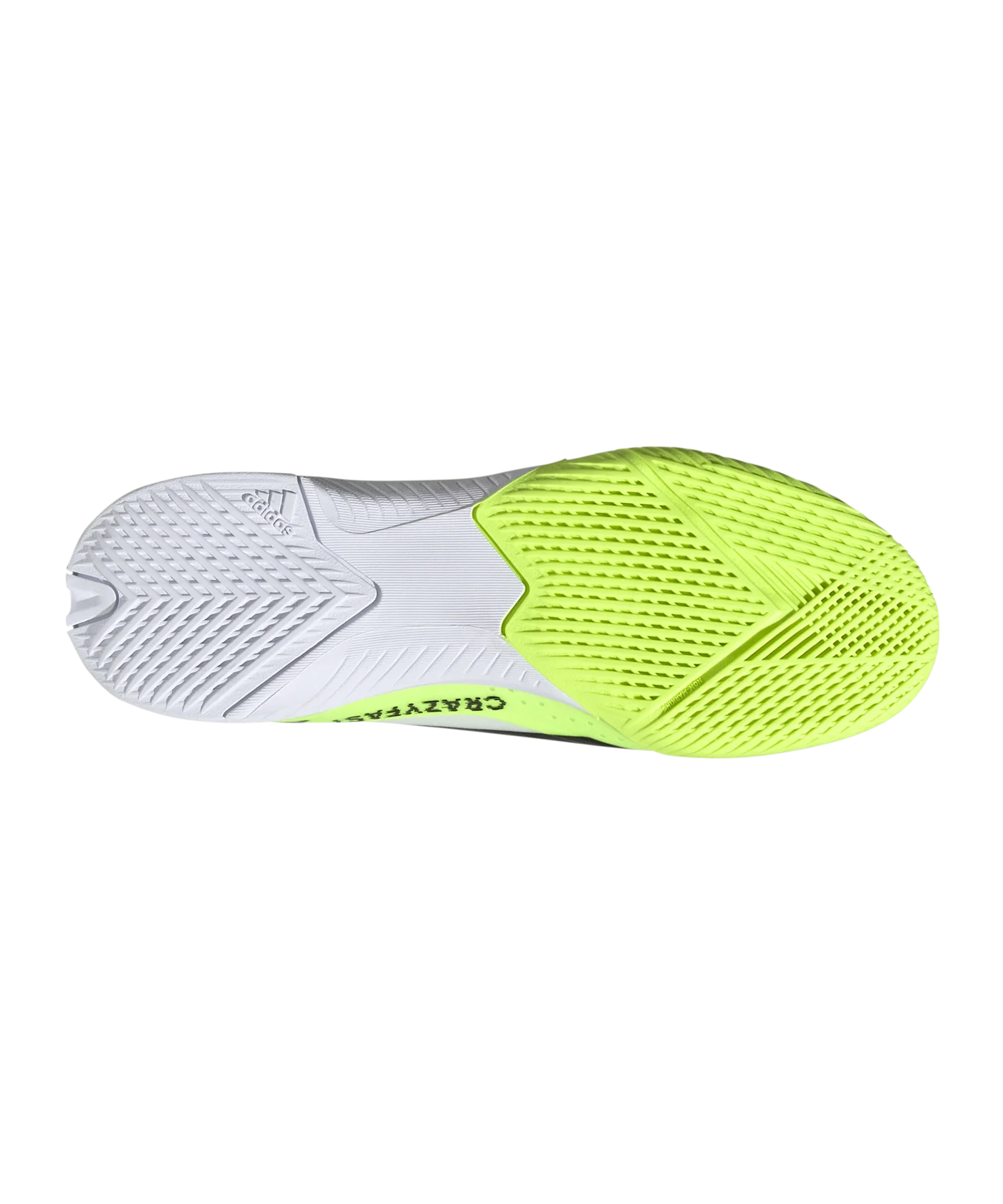 adidas X Crazyfast.3 IN Halle Crazyrush Kids Weiss Schwarz Gelb
